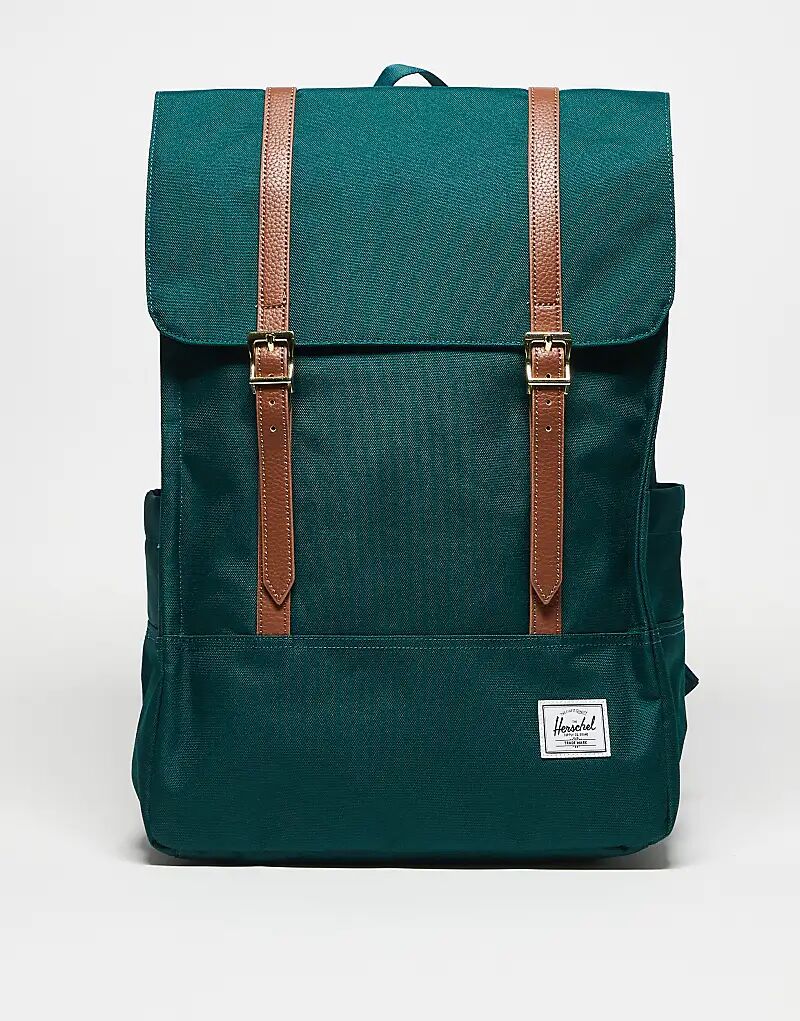 Рюкзак Herschel Supply Co цвета морской волны с контрастными бежевыми лямками
Рюкзак Herschel Supply Co цвета морской волны с контрастными бежевыми лямками