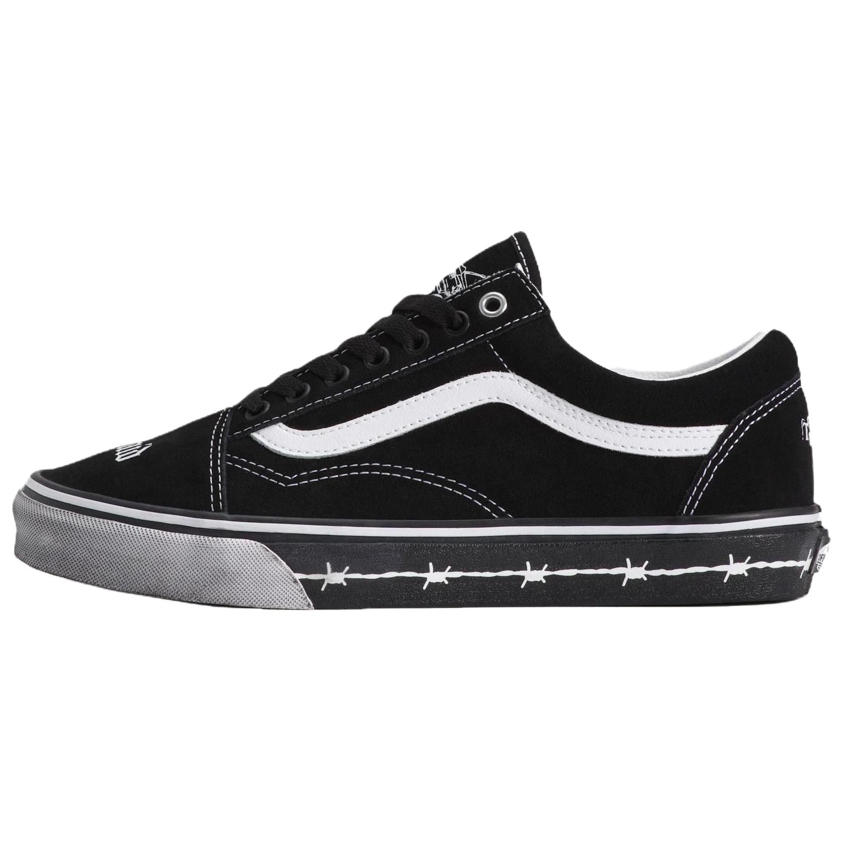 Travis Barker X Old Skool 'Dues Paid' Vans, черный/белый
Travis Barker X Old Skool 'Dues Paid' Vans, черный/белый