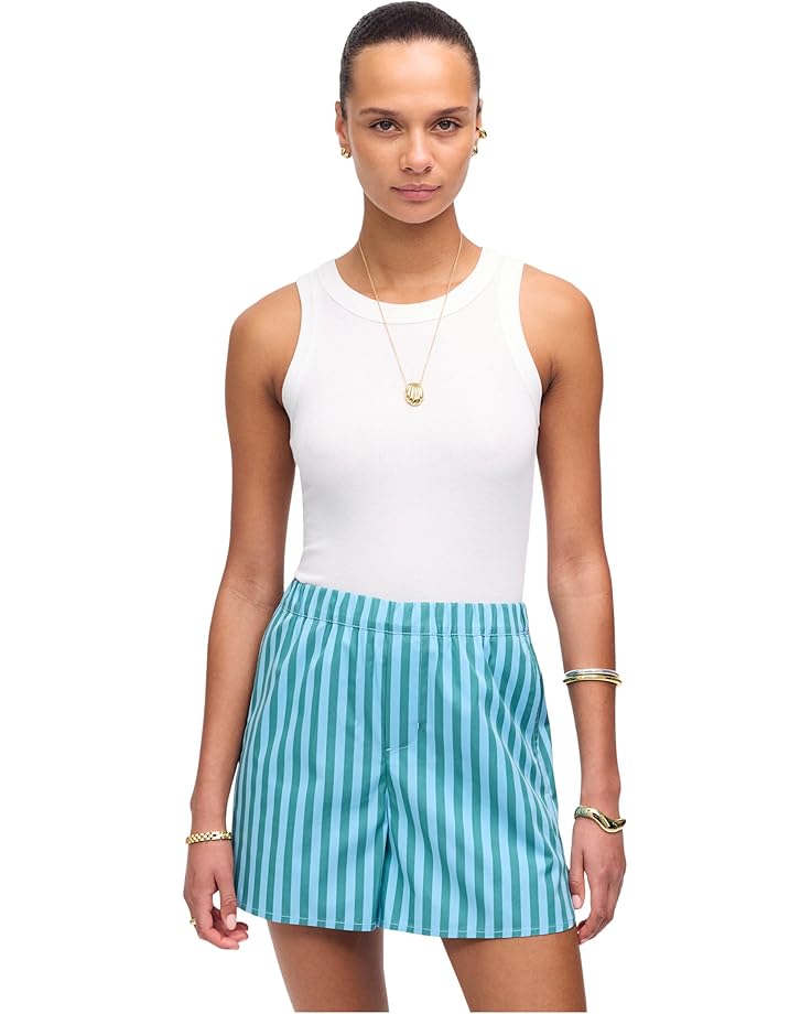 Шорты Madewell Beachy Pull On - Poplin, цвет Bayside Stripe Cool Aqua
Шорты Madewell Beachy Pull On - Poplin, цвет Bayside Stripe Cool Aqua