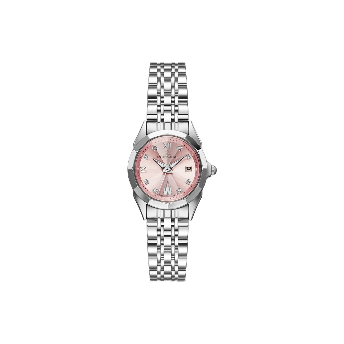 Disney Часы Princess Quartz Movement Steel Strap Watch Women's Watch Silver Dial, White Peach Pink
Disney Часы Princess Quartz Movement Steel Strap Watch Women's Watch Silver Dial, White Peach Pink
