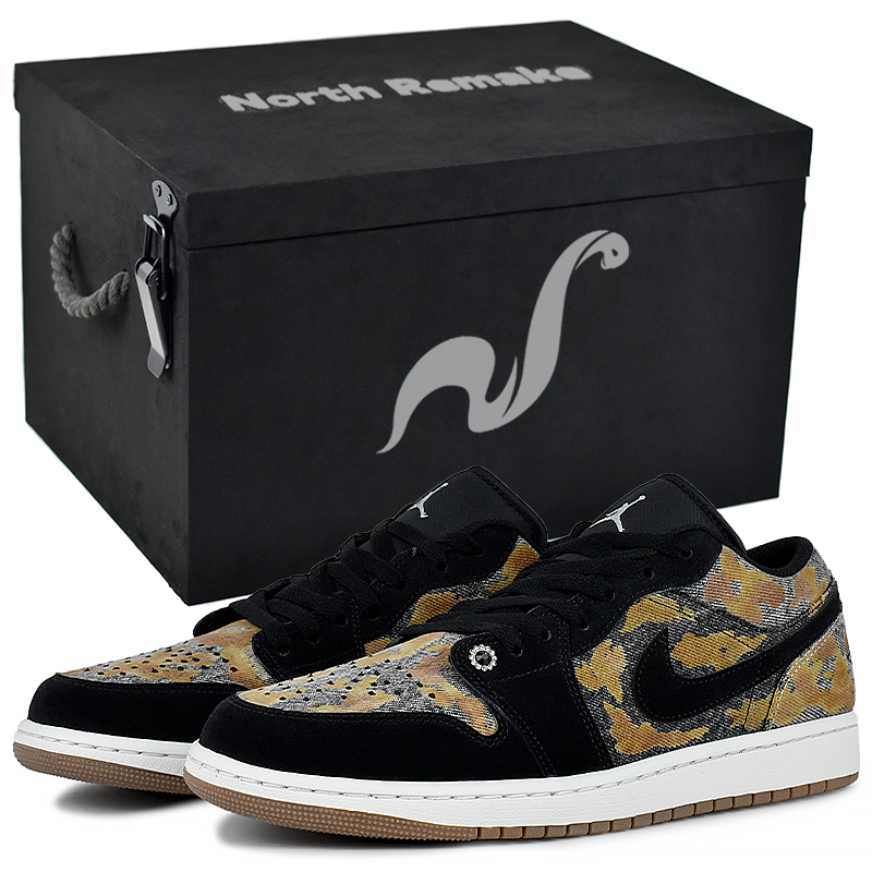 Jordan Кроссовки Air 1 устойчивые к истиранию мужские низкие винтажные баскетбольные черно-желтые камуфляж Storm-Gift Box 3, цвет Camouflage Storm-Gift Box 3
Jordan Кроссовки Air 1 устойчивые к истиранию мужские низкие винтажные баскетбольные черно-желтые камуфляж Storm-Gift Box 3, цвет Camouflage Storm-Gift Box 3