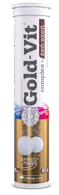 Olimp Gold-Vit Complex + Żeń-Szeń Smak Pomarańczowy препарат, улучшающий физическое и психическое состояние, 20 шт.
Olimp Gold-Vit Complex + Żeń-Szeń Smak Pomarańczowy препарат, улучшающий физическое и психическое состояние, 20 шт.