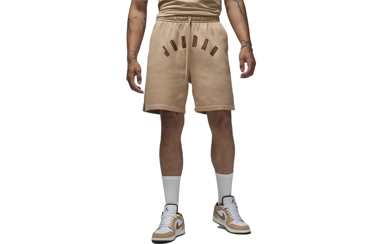 Спортивные шорты для полетов мужские цвета хаки Jordan, хаки 
Спортивные шорты для полетов мужские цвета хаки Jordan, хаки