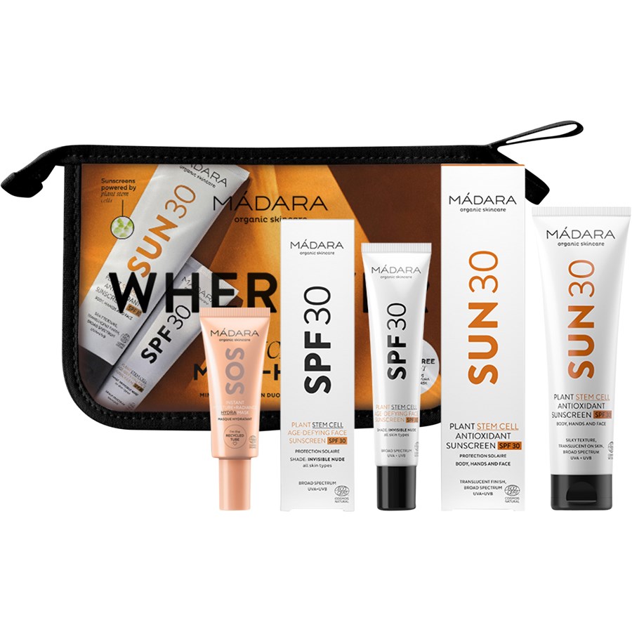 Крем для лица MÁDARA Plant Stem Cell Age-Defying Face Sunscreen SPF 30, SPF30 Plant Stem Cell Age-Defying Face Sunscreen 40 ml + SUN30 Plant Stem Cell Body Sunscreen SPF30 100 ml + SOS Instant Moisture+Radiance Hydra Mask (Mini) / 140 ml
Крем для лица MÁDARA Plant Stem Cell Age-Defying Face Sunscreen SPF 30, SPF30 Plant Stem Cell Age-Defying Face Sunscreen 40 ml + SUN30 Plant Stem Cell Body Sunscreen SPF30 100 ml + SOS Instant Moisture+Radiance Hydra Mask (Mini) / 140 ml
