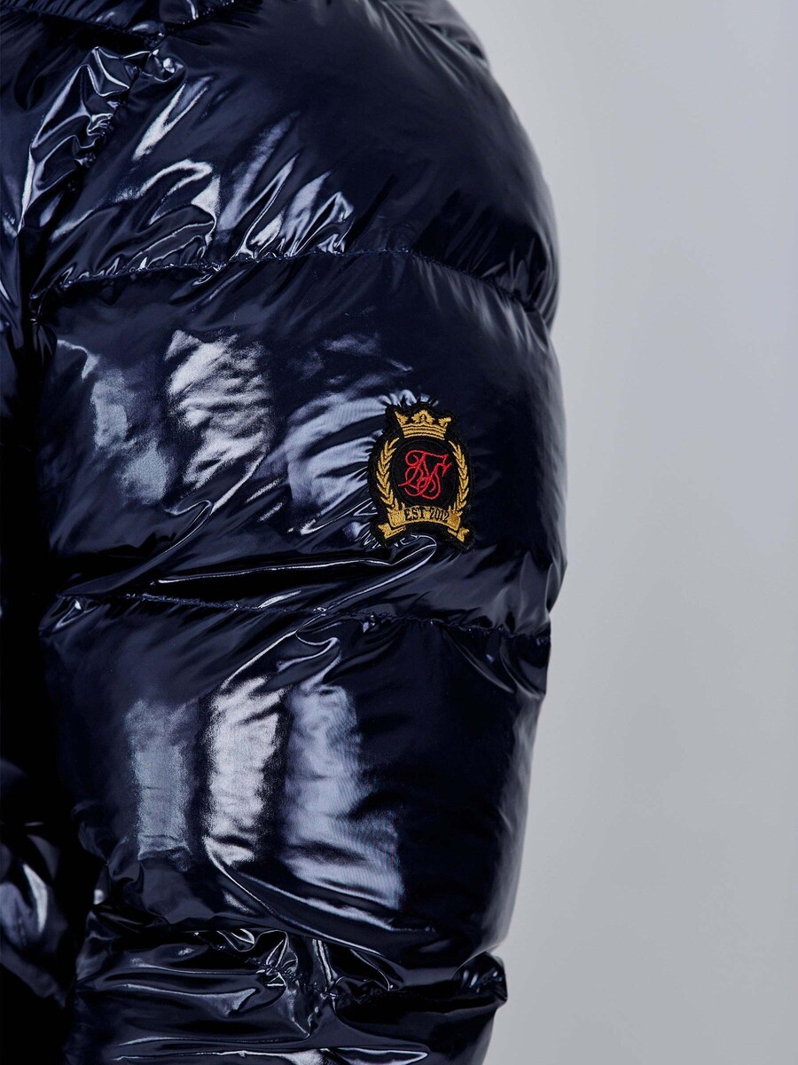 Зимняя куртка SikSilk High Shine Puffer Jacket, синий
Зимняя куртка SikSilk High Shine Puffer Jacket, синий