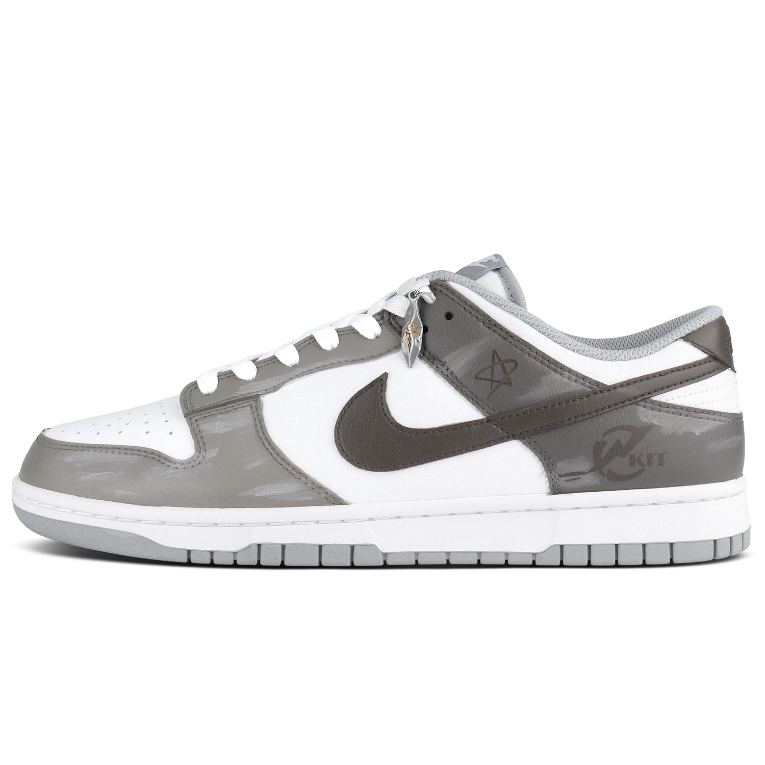 Nike Dunk Abrasion Resistant Slip Resistant низкие скейтерские кроссовки мужские Gray White
Nike Dunk Abrasion Resistant Slip Resistant низкие скейтерские кроссовки мужские Gray White