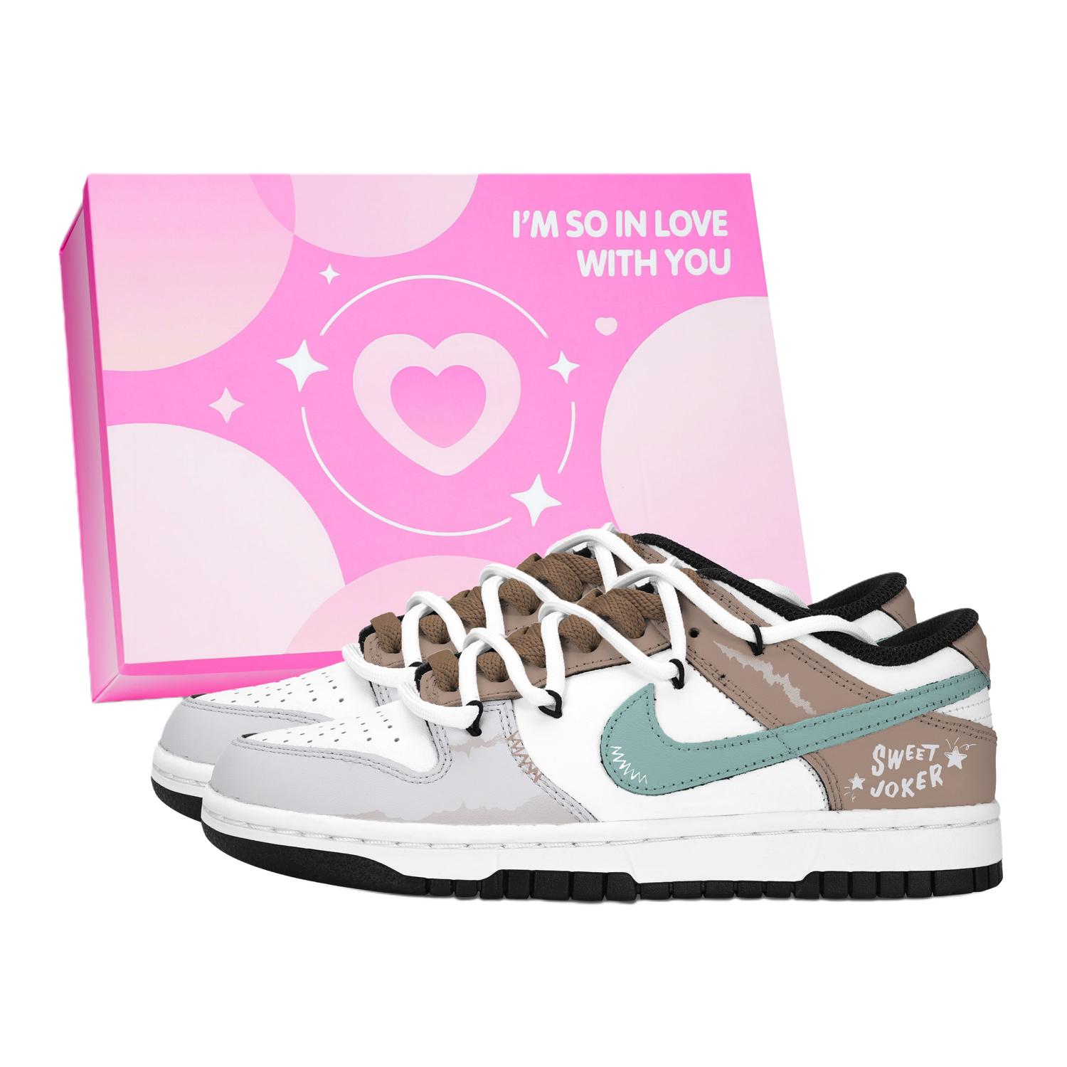 Nike Данк элегантные и замечательные устойчивые к истиранию лоу-топ скейтборд-кроссовки унисекс коричневый серый зелёный, цвет Brown Gray Green
Nike Данк элегантные и замечательные устойчивые к истиранию лоу-топ скейтборд-кроссовки унисекс коричневый серый зелёный, цвет Brown Gray Green