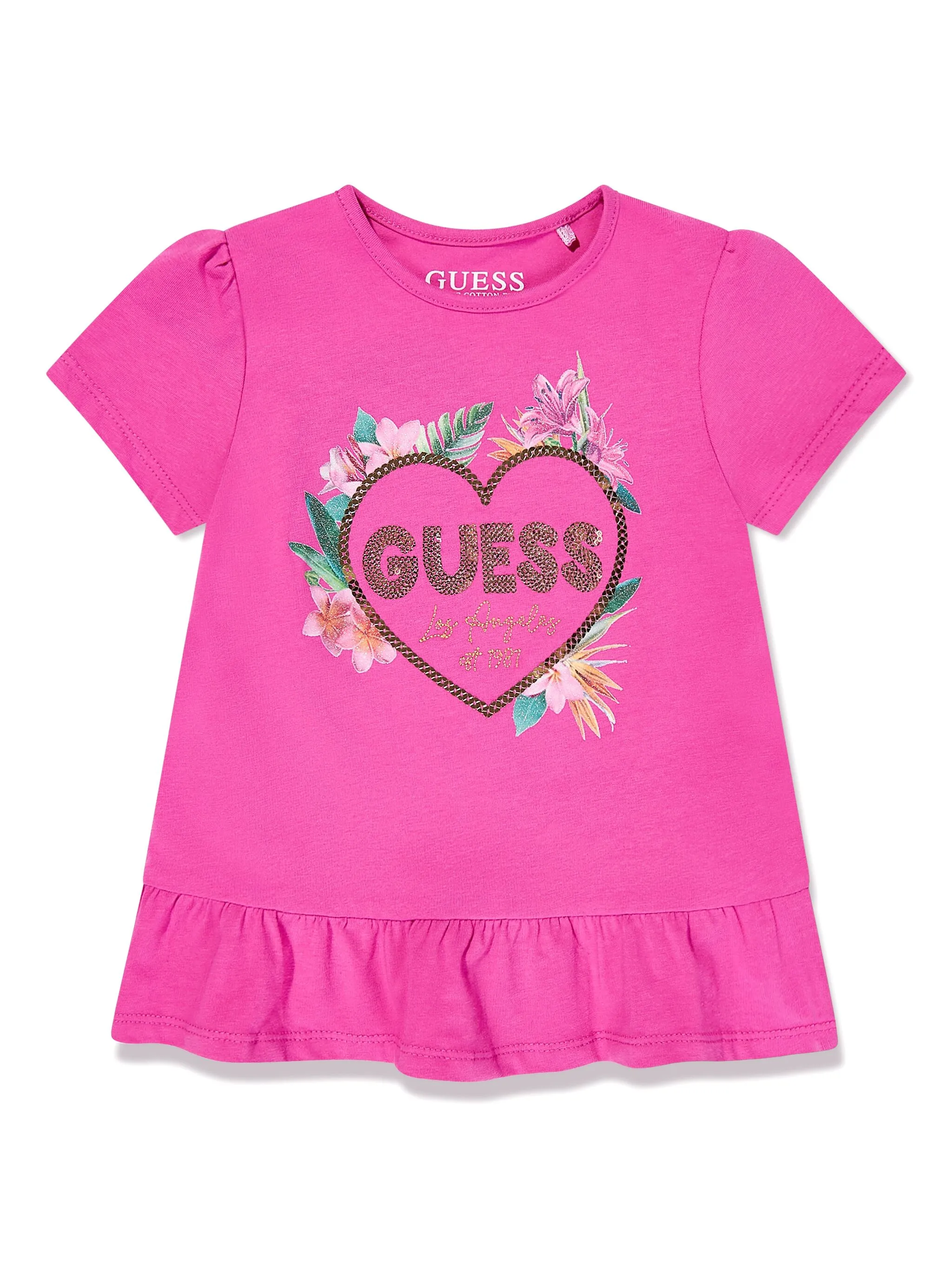 Футболка с логотипом Guess Kids, розовый
Футболка с логотипом Guess Kids, розовый