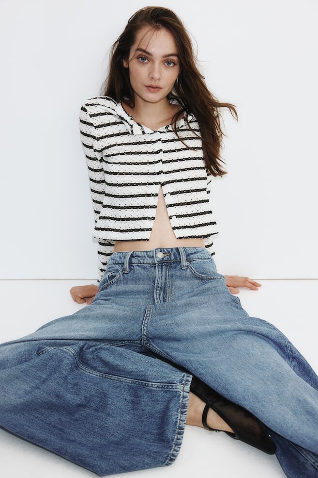 Кардиган из трикотажного джерси H&M, мультиколор
Кардиган из трикотажного джерси H&M, мультиколор