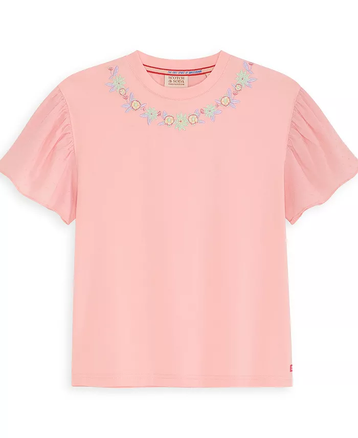 Футболка джинсовая Big Girls Group с эффектом стрейч SCOTCH & SODA
Футболка джинсовая Big Girls Group с эффектом стрейч SCOTCH & SODA