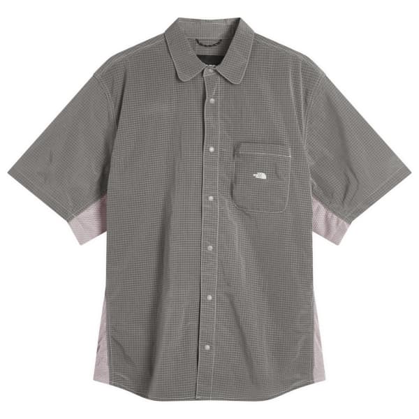 Рубашка с коротким рукавом из смешанной ткани The North Face, high rise серый
Рубашка с коротким рукавом из смешанной ткани The North Face, high rise серый
