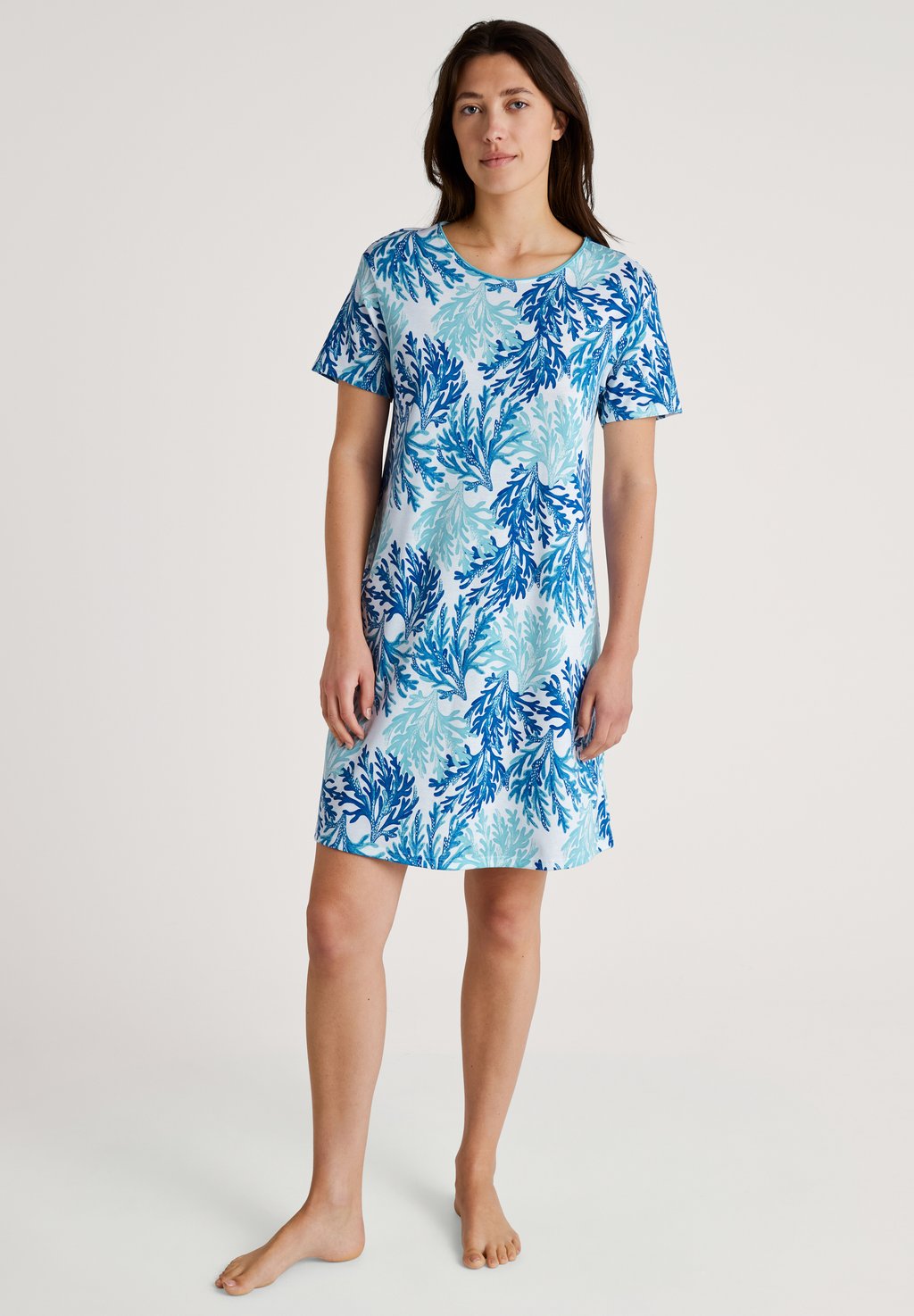 Ночная рубашка KURZARM Calida, синий
Ночная рубашка KURZARM Calida, синий