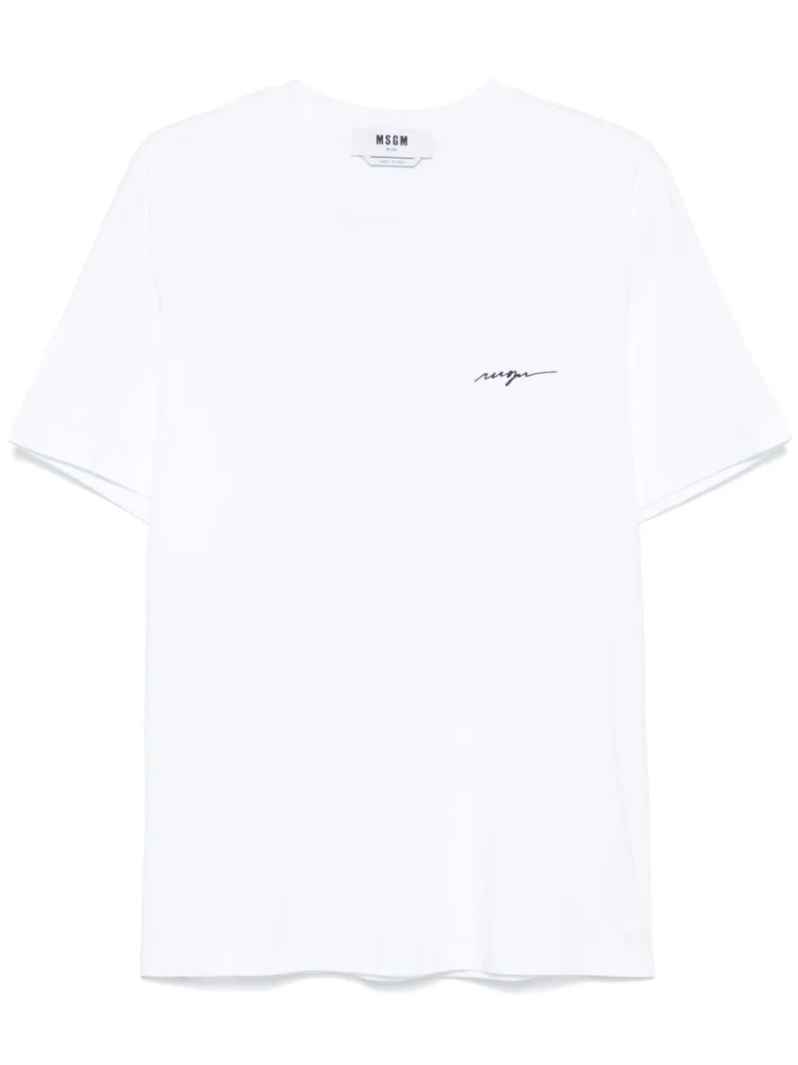 Футболка с вышитым логотипом MSGM, белый
Футболка с вышитым логотипом MSGM, белый