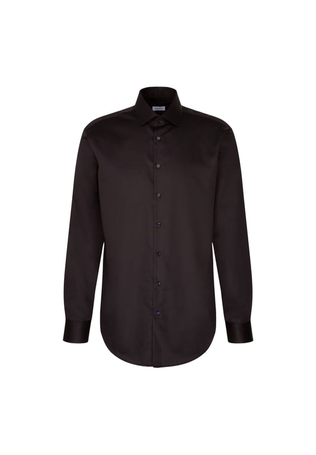 Рубашка деловая черная роза Seidensticker, черный
Рубашка деловая черная роза Seidensticker, черный