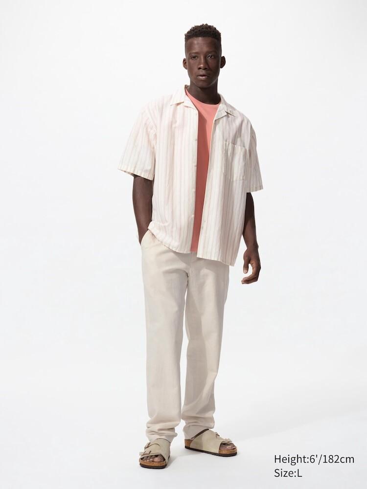 Свободные брюки из льняной смеси Uniqlo, цвет 30 бежевый
Свободные брюки из льняной смеси Uniqlo, цвет 30 бежевый