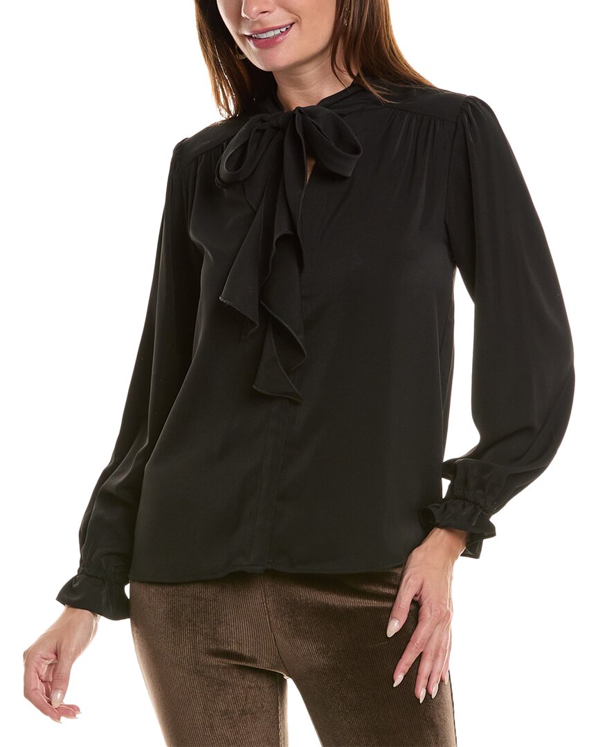 Блузка с воротником-шарфом Nanette Lepore Nanette Nanette Lepore, черный
Блузка с воротником-шарфом Nanette Lepore Nanette Nanette Lepore, черный