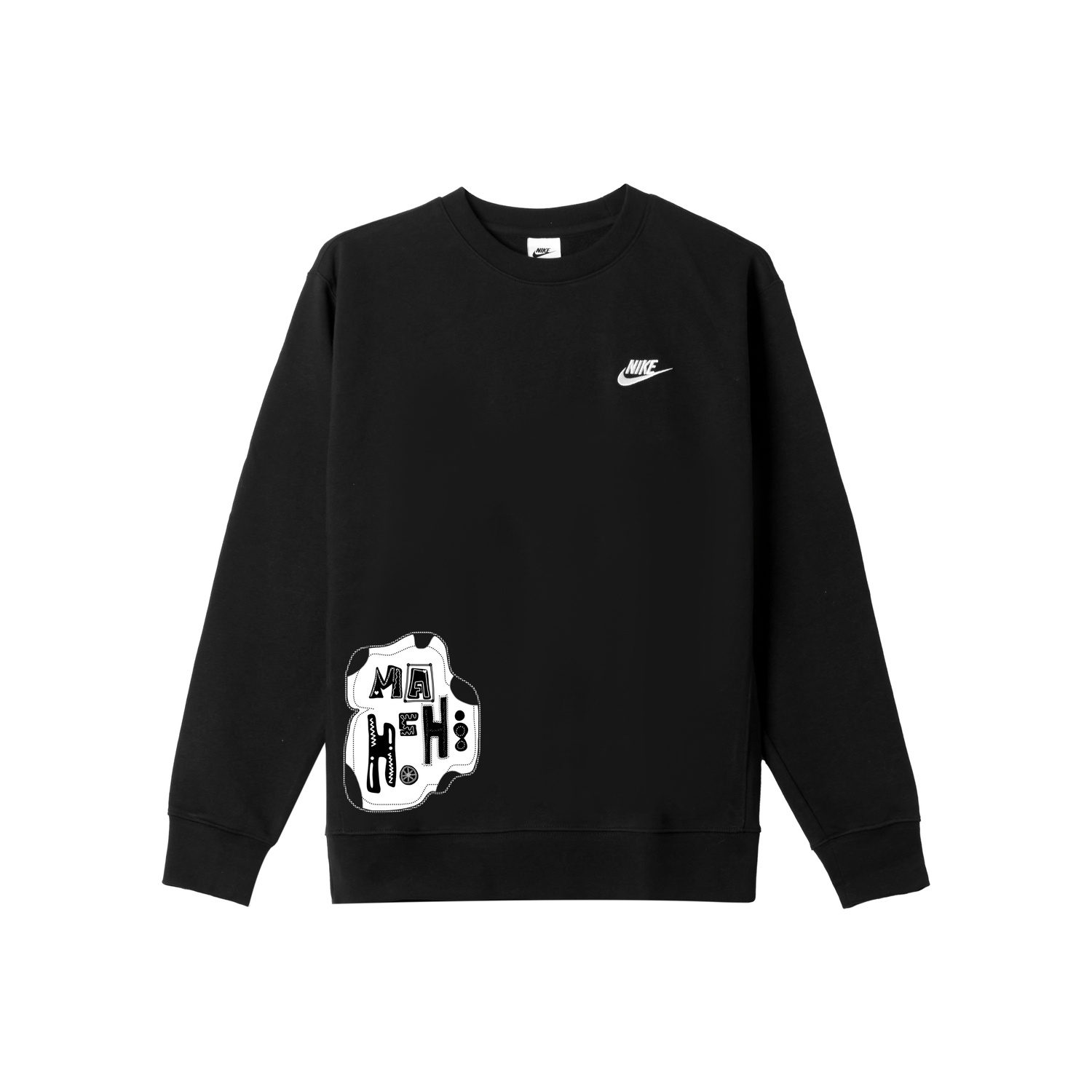 Мужская спортивная толстовка Nike, черный
Мужская спортивная толстовка Nike, черный