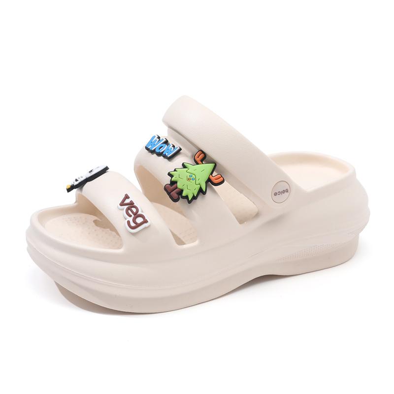 Детские шлепанцы с противоскользящей подошвой и износостойкими подошвами для подростков Sang Nick, бежевый/желтый
Детские шлепанцы с противоскользящей подошвой и износостойкими подошвами для подростков Sang Nick, бежевый/желтый