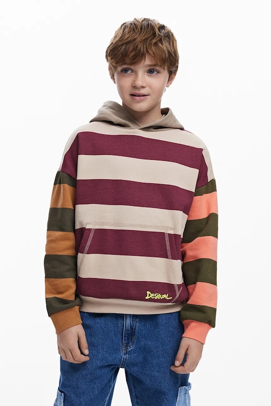 Детская хлопковая толстовка Desigual, бежевый
Детская хлопковая толстовка Desigual, бежевый