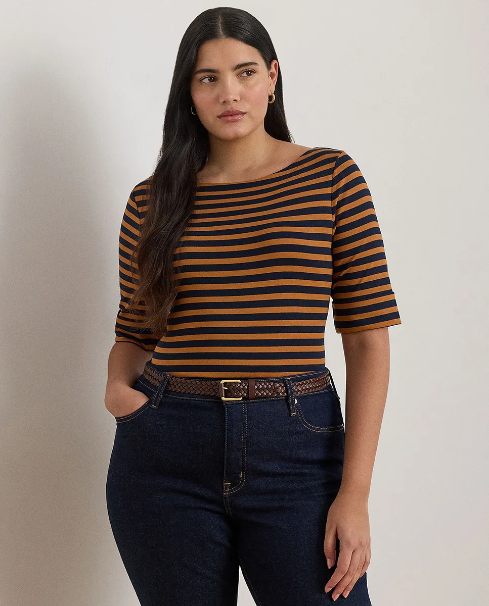 Женская футболка из эластичного хлопка Lauren Ralph Lauren Woman, мультиколор
Женская футболка из эластичного хлопка Lauren Ralph Lauren Woman, мультиколор