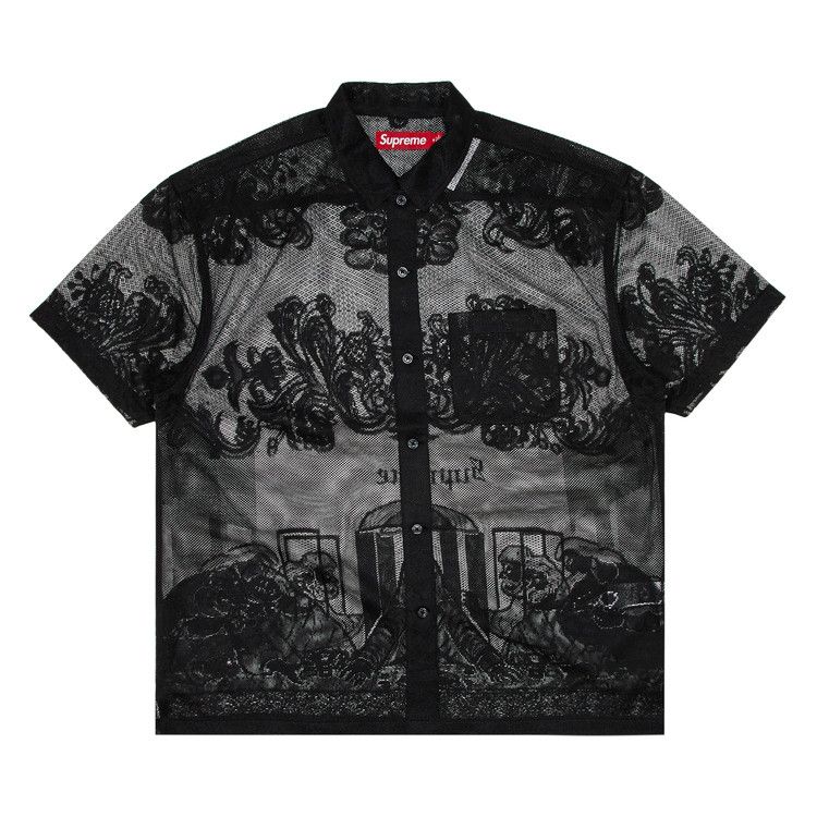 Рубашка Supreme Last Supper Lace Short-Sleeve Shirt, Black
Рубашка Supreme Last Supper Lace Short-Sleeve Shirt, Black