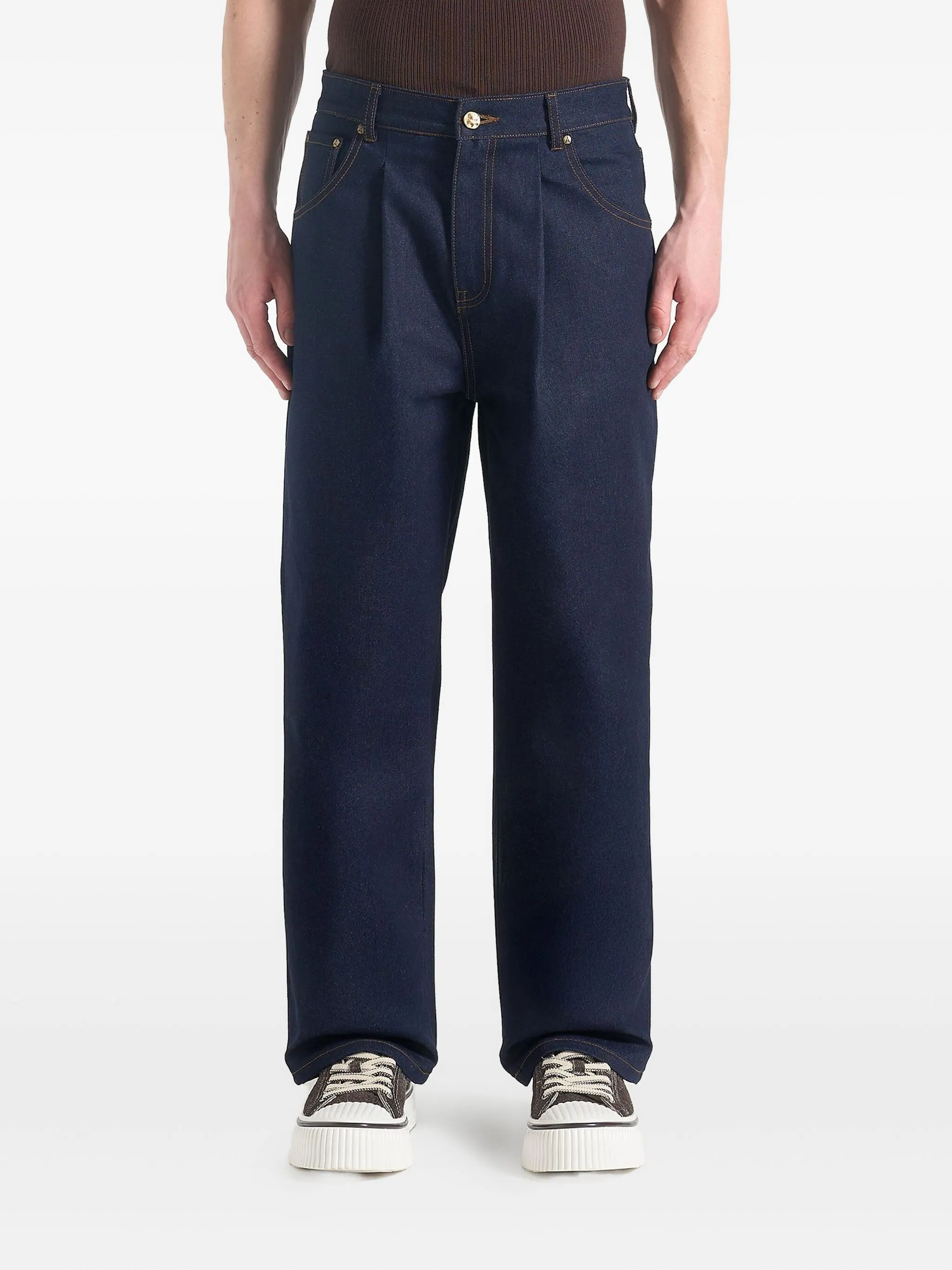 Джинсы Arnault со складками Manière De Voir, синий
Джинсы Arnault со складками Manière De Voir, синий