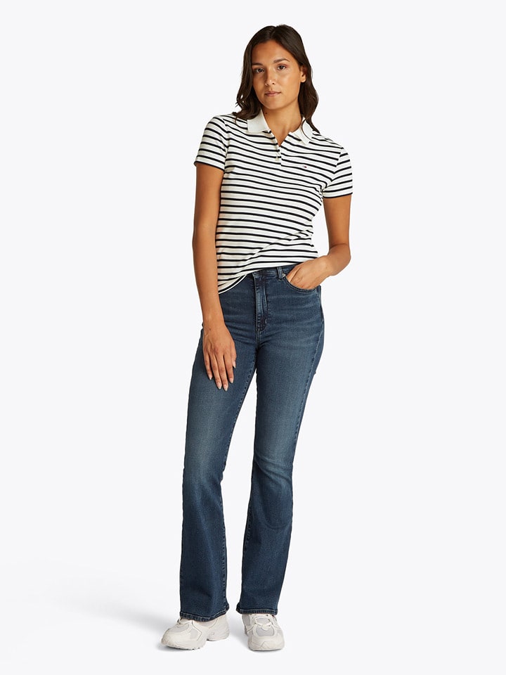 Tommy Hilfiger Рубашка поло кремового/темно-синего цвета
Tommy Hilfiger Рубашка поло кремового/темно-синего цвета