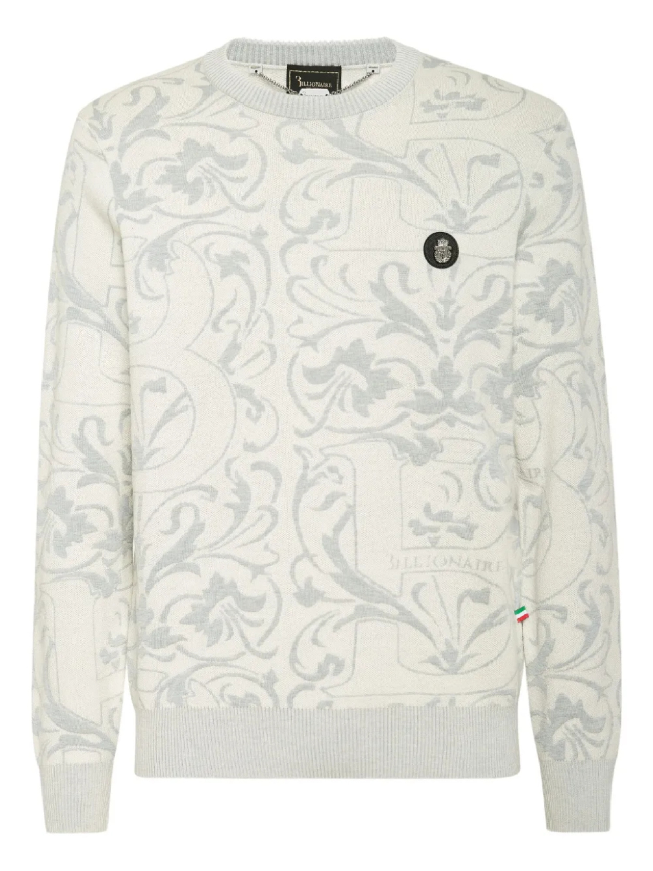 Шерстяной свитер миллиардера Billionaire, белый
Шерстяной свитер миллиардера Billionaire, белый