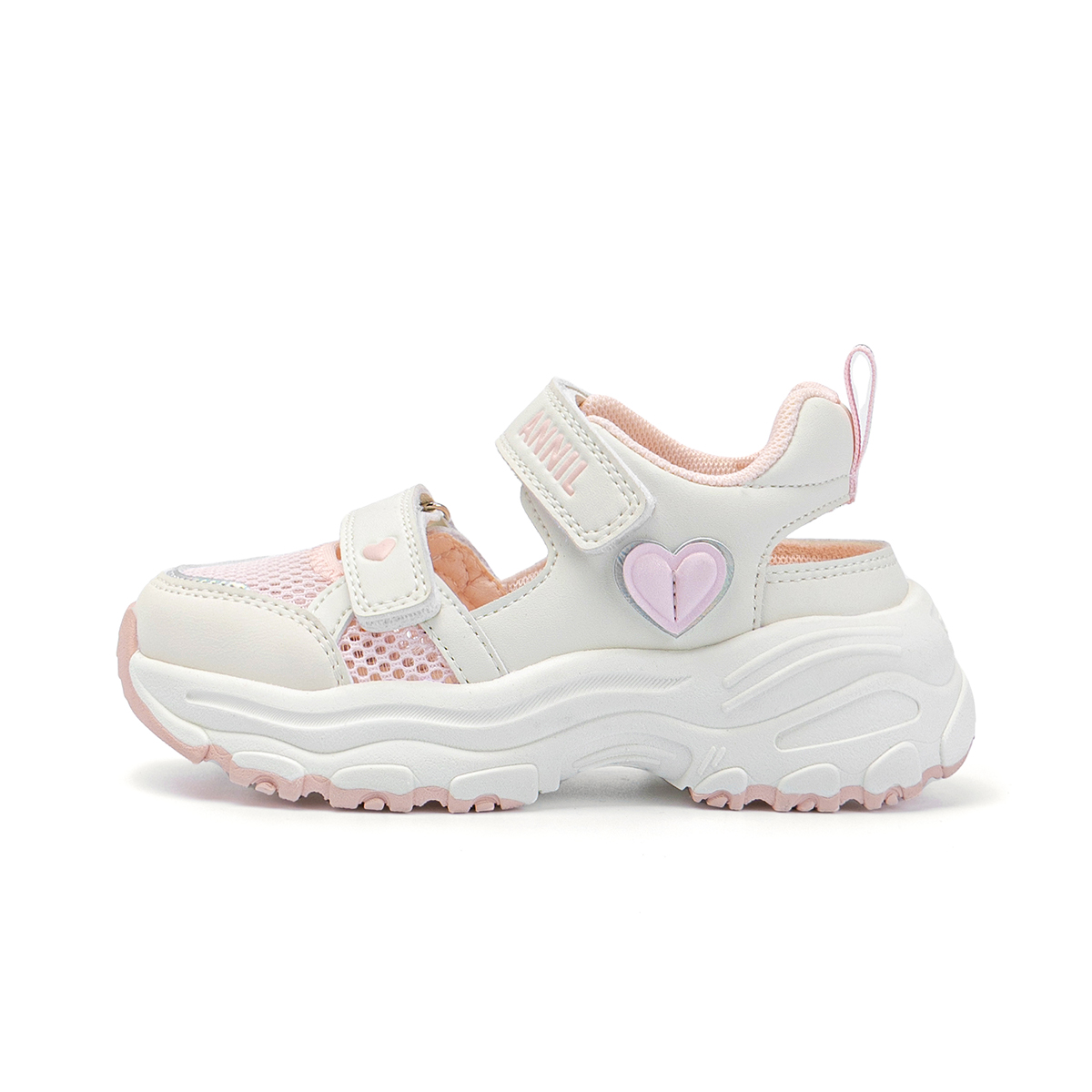 Детские сандалии с низким верхом, устойчивые к истиранию и скольжению Annil, розовый
Детские сандалии с низким верхом, устойчивые к истиранию и скольжению Annil, розовый