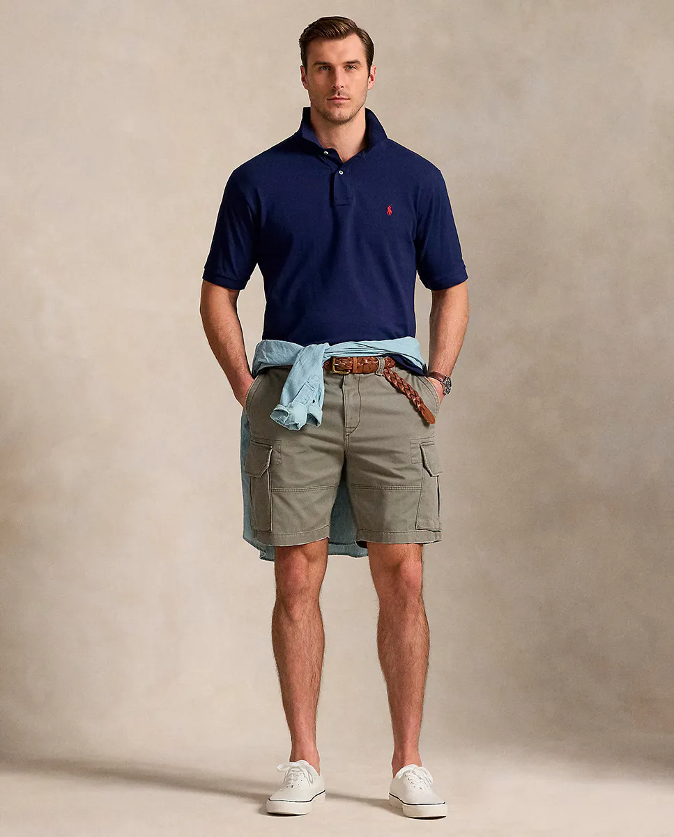 Мужские свободные шорты-карго больших размеров Polo Ralph Lauren, коричневато-зеленый
Мужские свободные шорты-карго больших размеров Polo Ralph Lauren, коричневато-зеленый