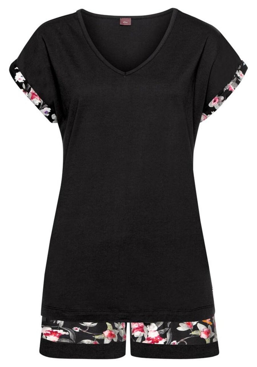 Короткий пижамный комплект s.Oliver, Black
Короткий пижамный комплект s.Oliver, Black