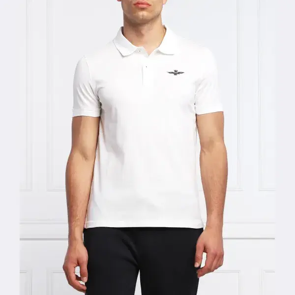 Рубашка-Поло узкого кроя Aeronautica Militare, белый
Рубашка-Поло узкого кроя Aeronautica Militare, белый