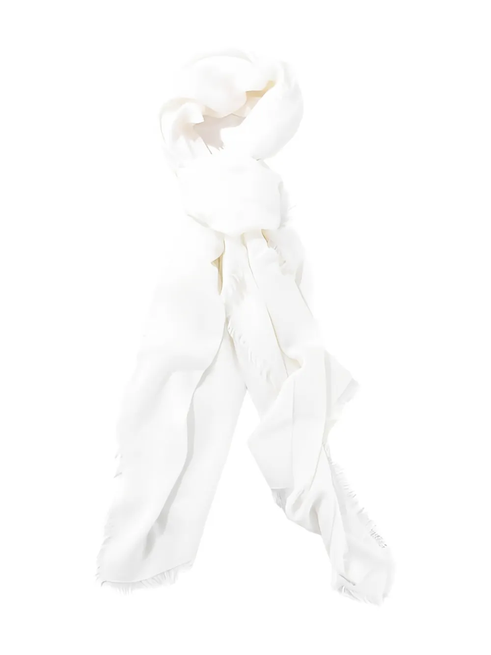 Шарф с бахромой Max Mara, белый
Шарф с бахромой Max Mara, белый