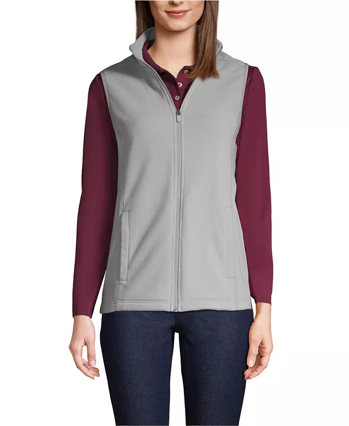 Женский флисовый жилет Thermacheck 100 Lands' End, серый
Женский флисовый жилет Thermacheck 100 Lands' End, серый