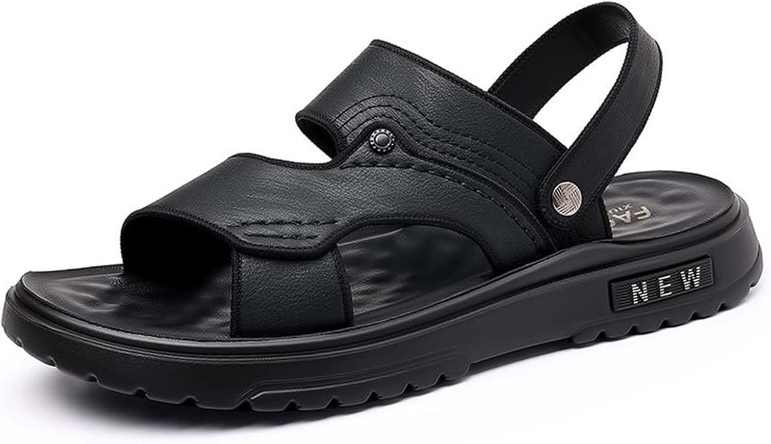 Мужские летние повседневные сандалии с открытым носком на плоской подошве, дышащие, удобные, легкие, для прогулок, пляжа и вождения Generic, черный
Мужские летние повседневные сандалии с открытым носком на плоской подошве, дышащие, удобные, легкие, для прогулок, пляжа и вождения Generic, черный