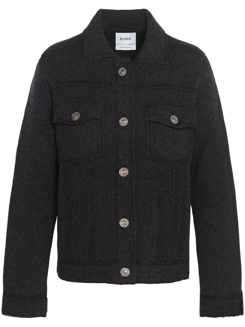 Трикотажная куртка-рубашка Barrie, черный
Трикотажная куртка-рубашка Barrie, черный