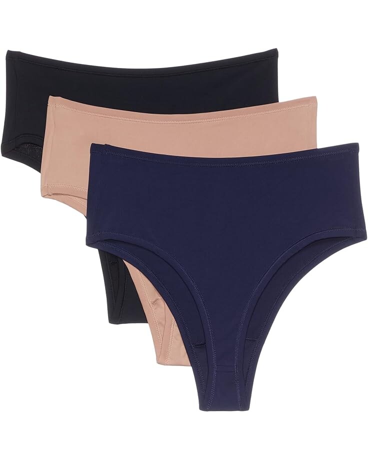 Стринги Hanky Panky YourFit High Cut One Size Thong 3 Pack, цвет Black/Almond/Retrograde
Стринги Hanky Panky YourFit High Cut One Size Thong 3 Pack, цвет Black/Almond/Retrograde