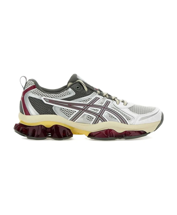 Белые кроссовки с контрастными акцентами Asics, мультиколор
Белые кроссовки с контрастными акцентами Asics, мультиколор
