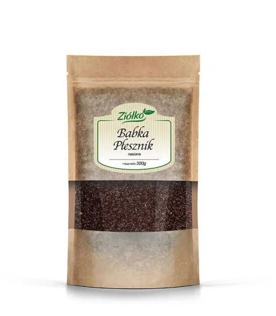 Ziółko Babka Płesznik семена подорожника, 300 g 
Ziółko Babka Płesznik семена подорожника, 300 g
