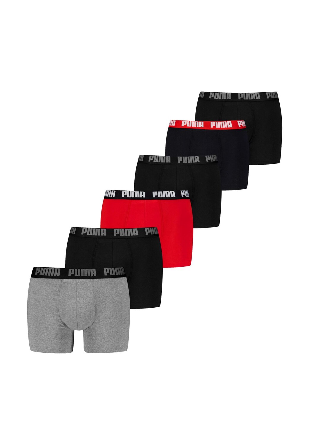 Боксеры EVERYDAY мужские PUMA, цвет Grey-Red-Black
Боксеры EVERYDAY мужские PUMA, цвет Grey-Red-Black