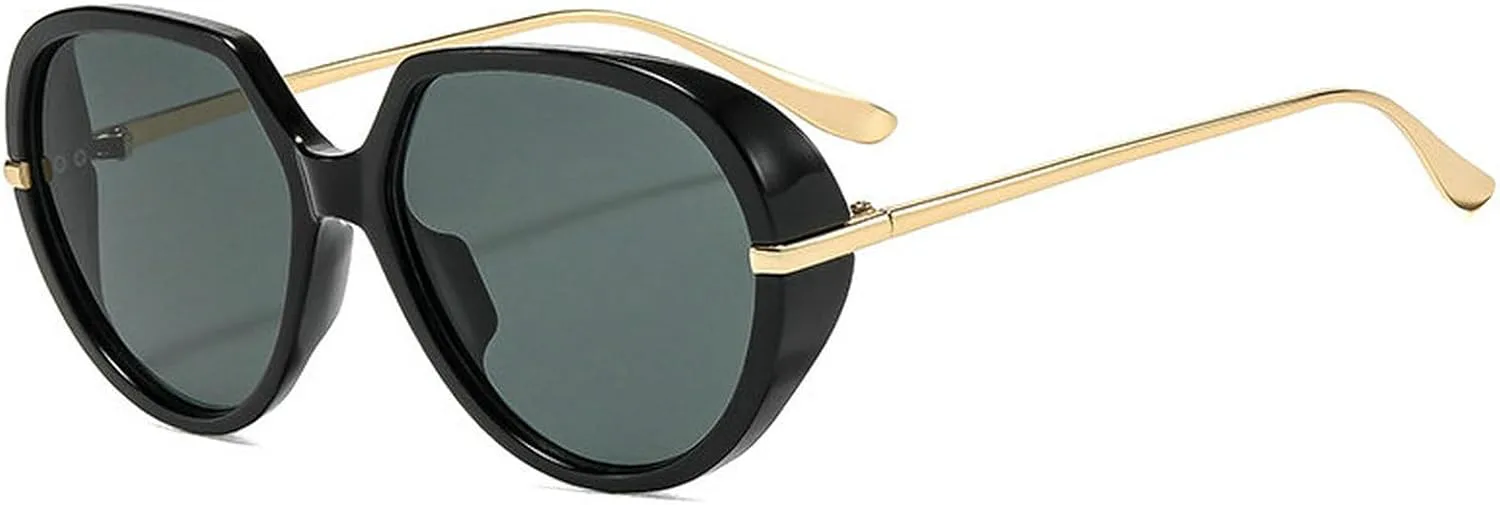 Солнцезащитные очки COTIA большого размера в стиле ретро, овальной формы, для женщин и мужчин, металлические, модные, для путешествий, декоративные, Black
Солнцезащитные очки COTIA большого размера в стиле ретро, овальной формы, для женщин и мужчин, металлические, модные, для путешествий, декоративные, Black