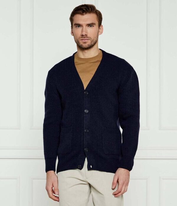 Кардиган мужской Paul&Shark шерстяной на пуговицах, синий
Кардиган мужской Paul&Shark шерстяной на пуговицах, синий