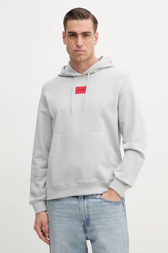 Хлопковая толстовка Hugo, серый
Хлопковая толстовка Hugo, серый