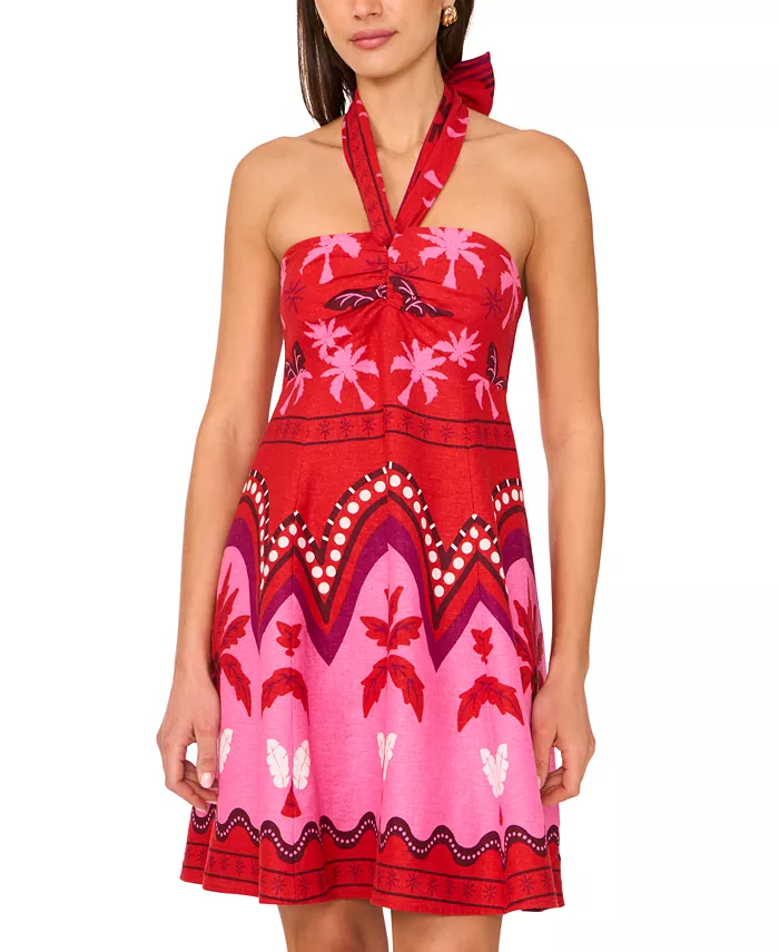 Женское мини-платье с запахом на шее 1.STATE, розовый
Женское мини-платье с запахом на шее 1.STATE, розовый