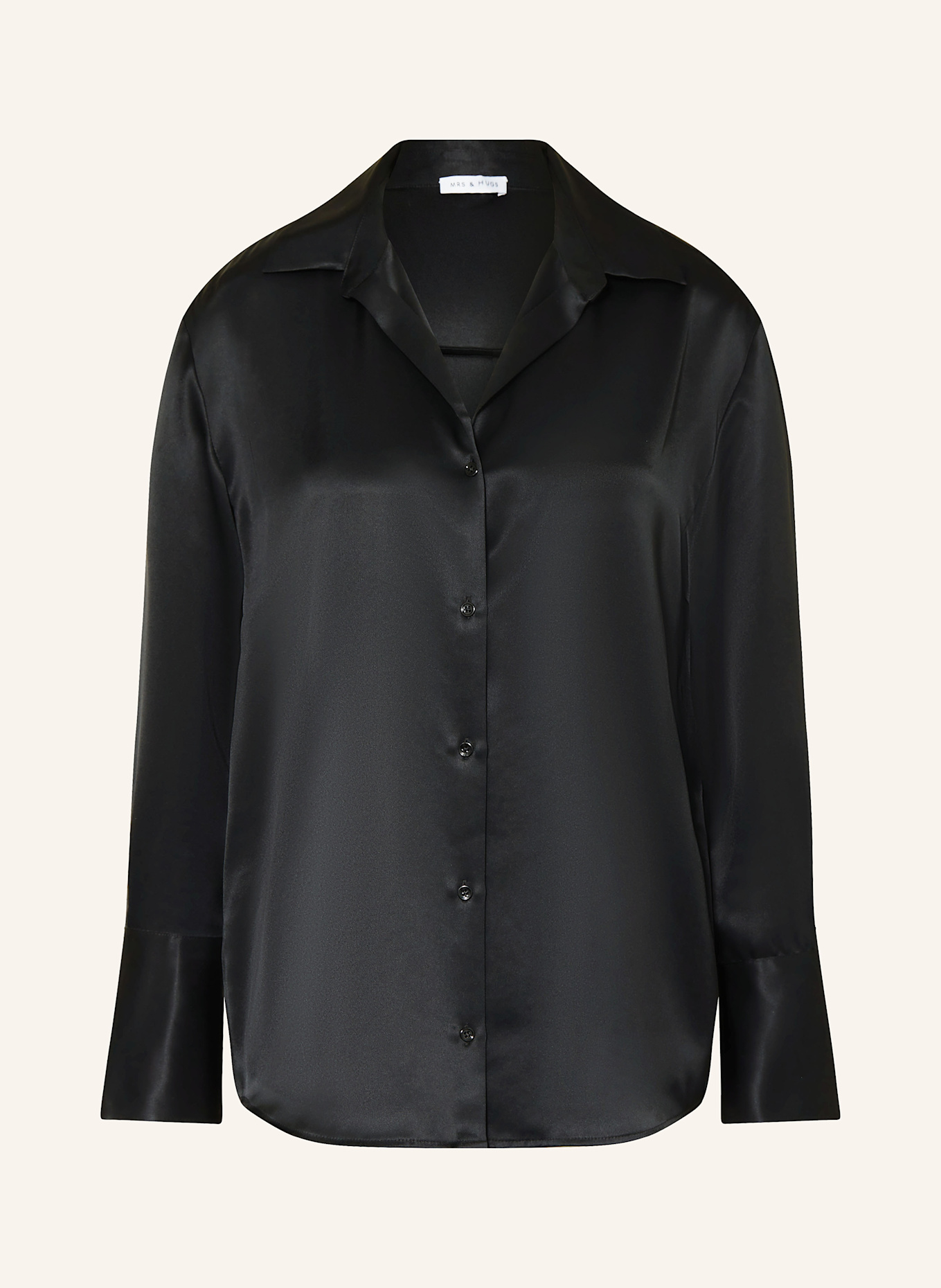 Атласная блузка Mrs & Hugs, черный
Атласная блузка Mrs & Hugs, черный