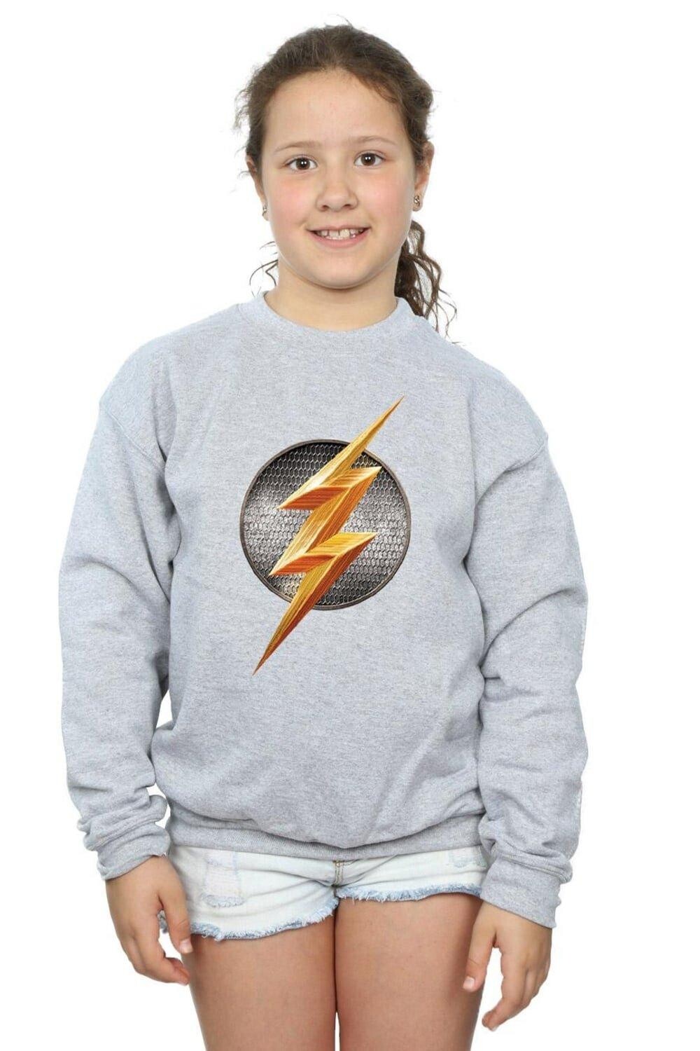 Толстовка с эмблемой «Лиги справедливости» из фильма «Флэш» DC Comics, серый
Толстовка с эмблемой «Лиги справедливости» из фильма «Флэш» DC Comics, серый