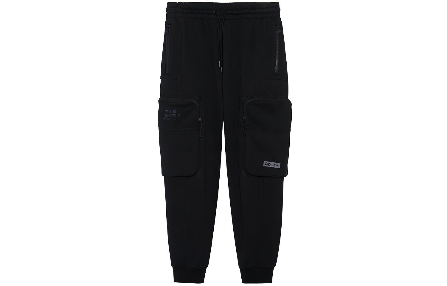 LiNing Трикотажные спортивные штаны мужские черные
LiNing Трикотажные спортивные штаны мужские черные