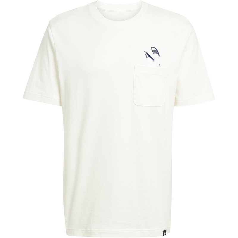 Рубашка с графическим карманом Adidas, белый
Рубашка с графическим карманом Adidas, белый