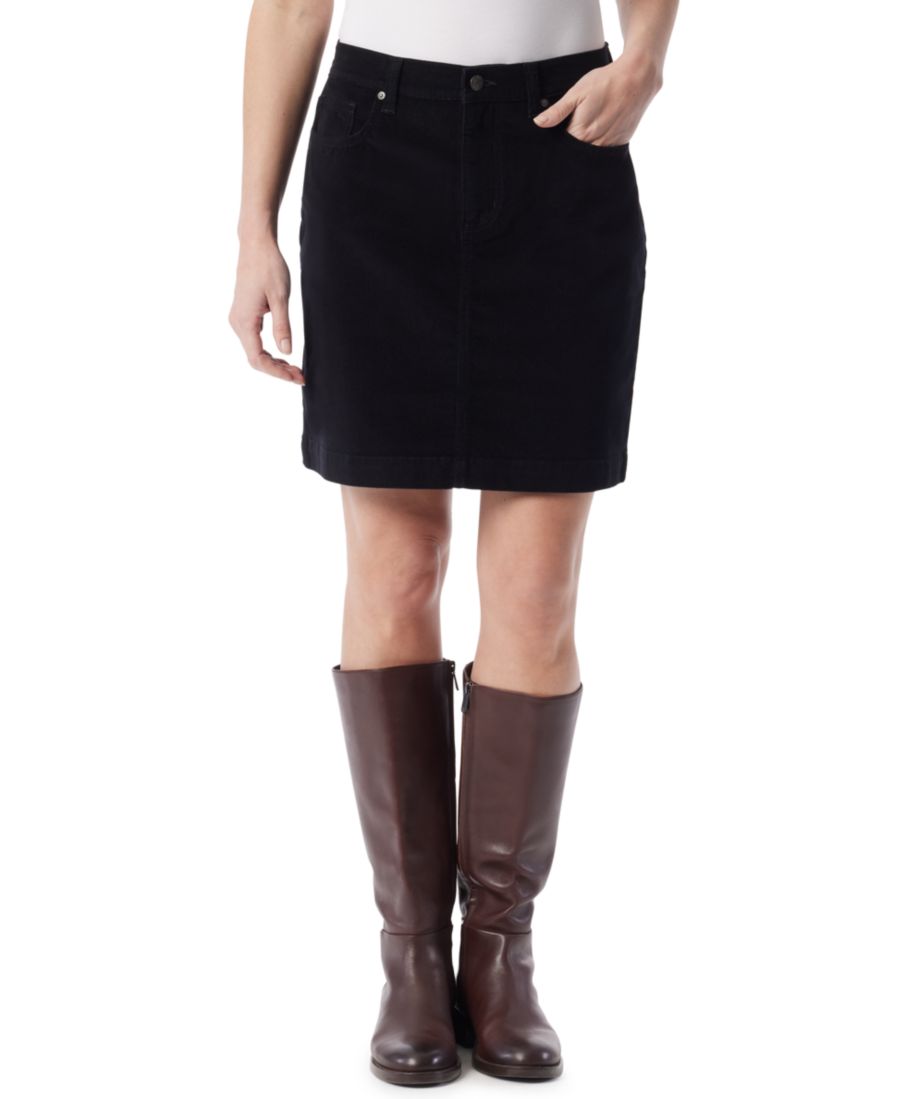 Женская вельветовая мини-юбка Gloria Vanderbilt, Black
Женская вельветовая мини-юбка Gloria Vanderbilt, Black