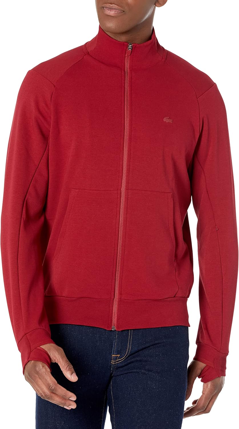 Мужская толстовка с высоким воротом и молнией из хлопковой смеси Lacoste, Andrinople
Мужская толстовка с высоким воротом и молнией из хлопковой смеси Lacoste, Andrinople